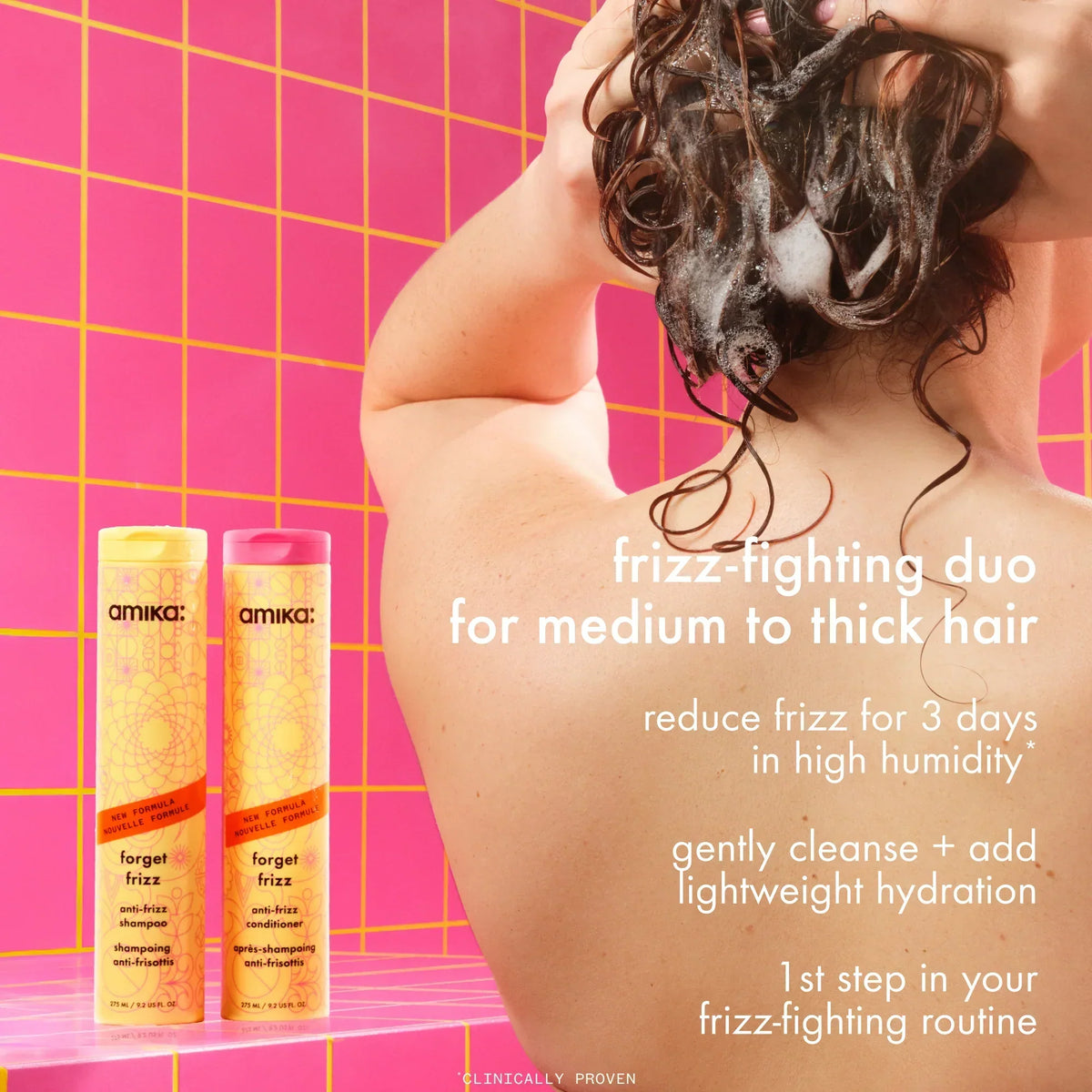 frizz fighters set anti-frizz shampoo, conditioner + treatment