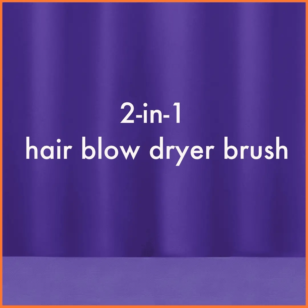 hair blow dry brush 2.0 2-in-1 hair styling tool