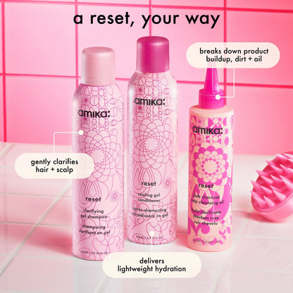 reset clarifying + cleansing gel shampoo - 6.7 oz / 200 ml
